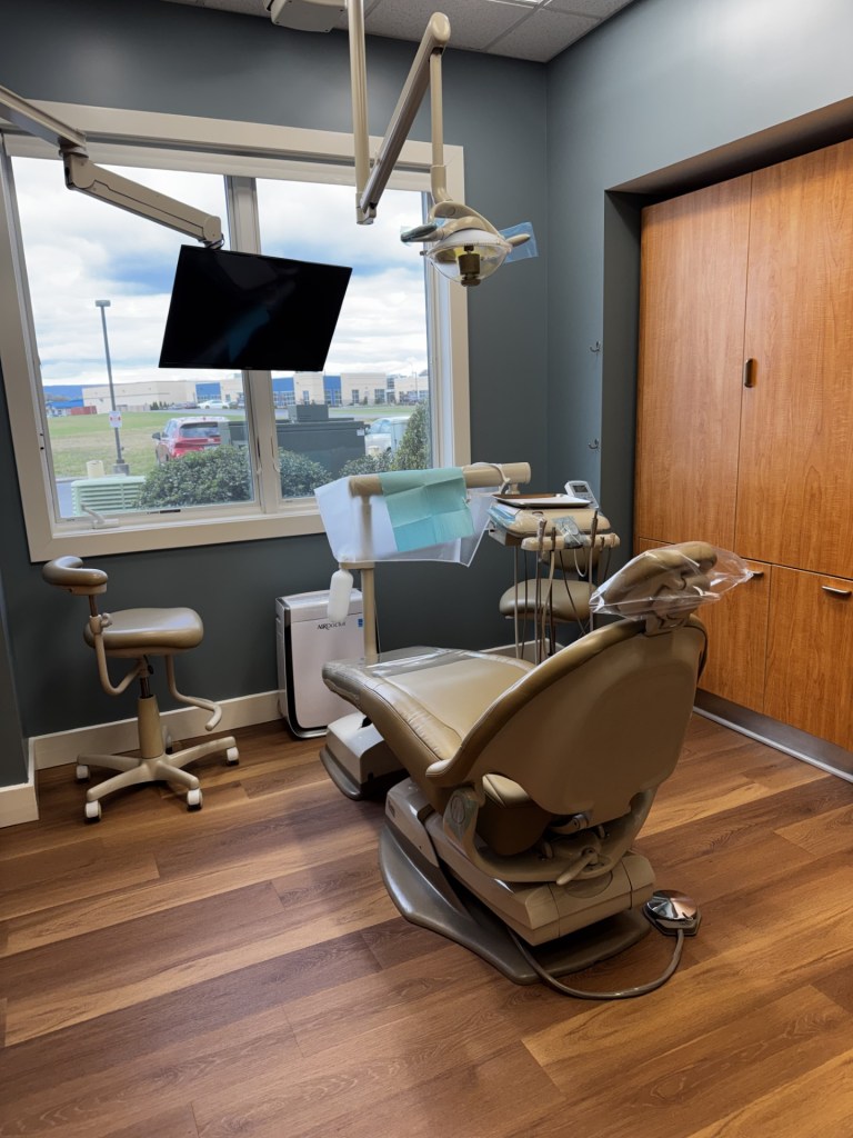 exam room and window