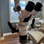 Exam room microscope
