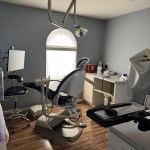 exam room and chairs and equipment